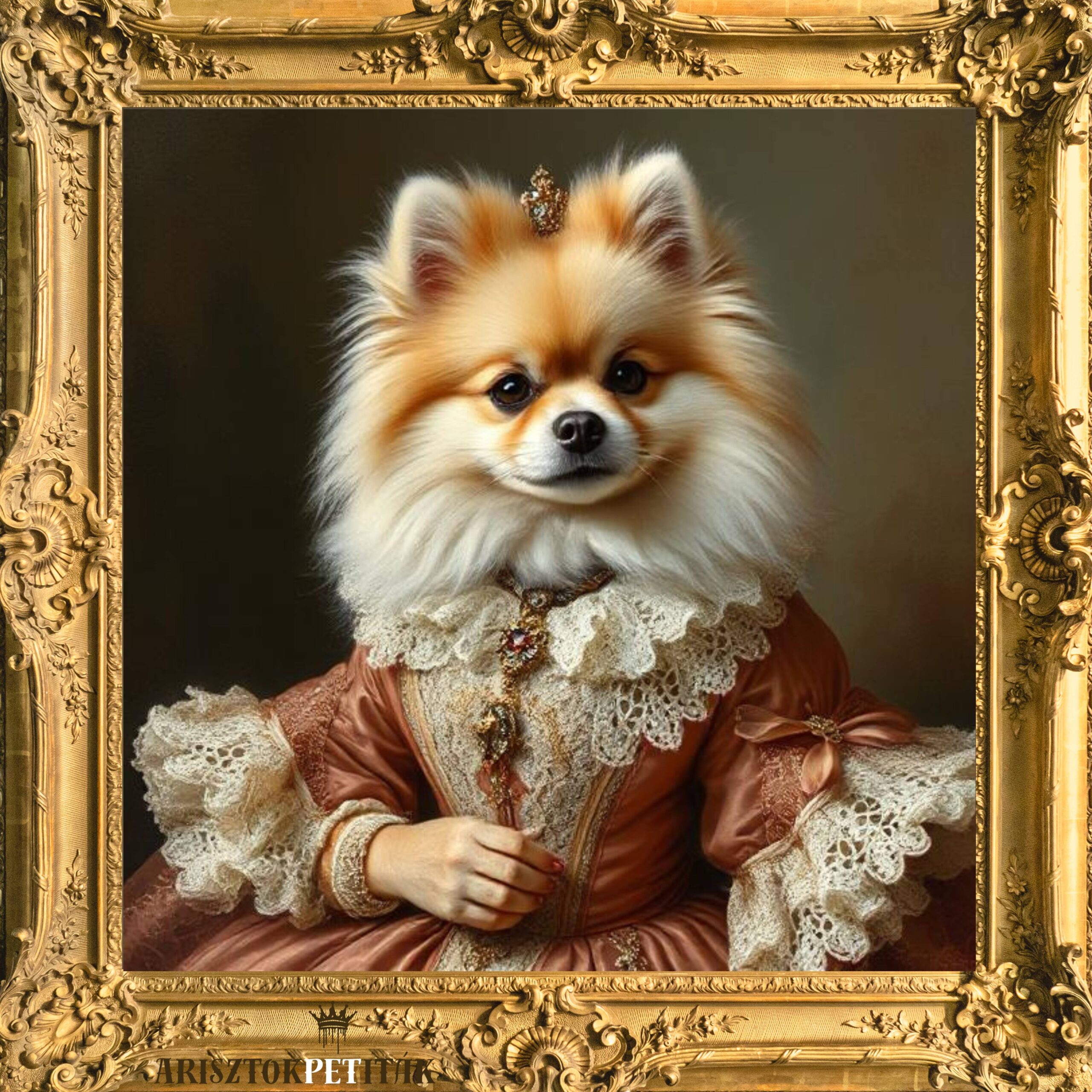 Viktoriánus Udvar - Pomerániai Spitz