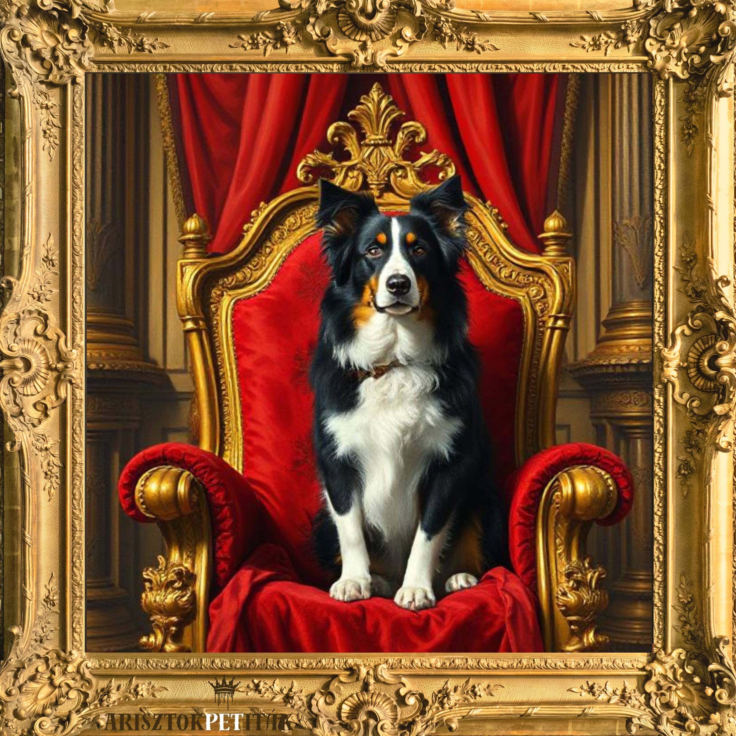 trónterem kollekció - border collie