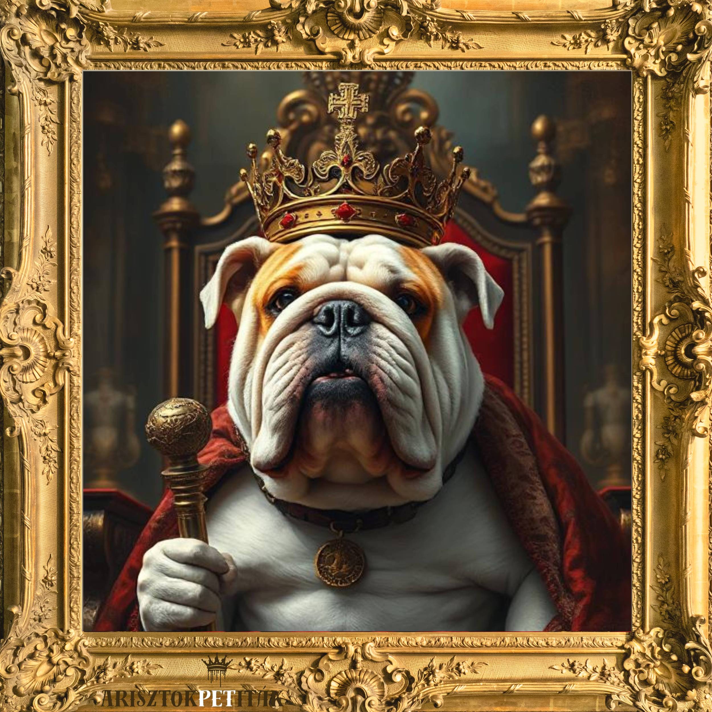 nemesi portrék - angol bulldog